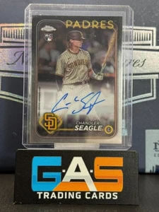 2024 Topps Chrome - Rookie Autographs Chandler Seagle #RA-CHS (AU, RC) - Picture 1 of 2