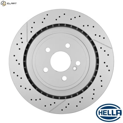 2x BRAKE DISC 8DD 355 126-871 FOR MERCEDES-BENZ C-CLASS CLS/Shooting/Brake 6.2L - Image 1 of 4
