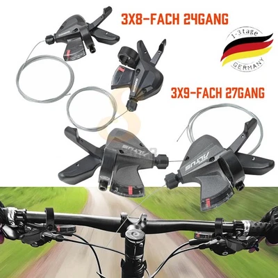 Fahrrad Schalthebel Altus MTB SL-M310/M370 für Shimano 3X8/3x9fach Schaltung - Bild 1 von 4