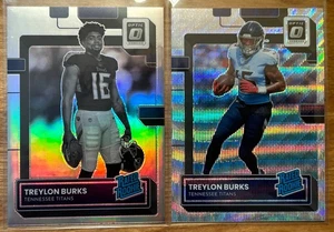 Donruss Optic 2022 - Treylon Burks - Variación de novato con clasificación + Wave Prizm 🌊 - Imagen 1 de 4
