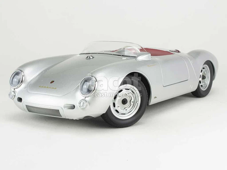KK-SCALE KKDC120113 PORSCHE - 550A SPIDER 1956 - SILVER - 1/12