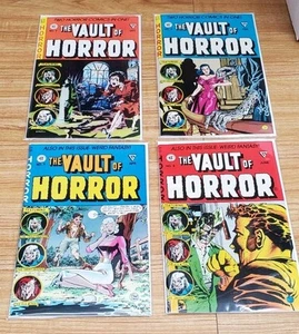 VAULT OF HORROR 3 4 5 6 GLADSTONE LOTTO FUMETTI RISTAMPA EC RUSS COCHRAN 1990 - Foto 1 di 14