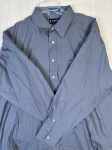 Stafford Oberhemd Herren Gr. 17,5 34/35 Travel Braun Button Down Langarm - Bild 1 von 13
