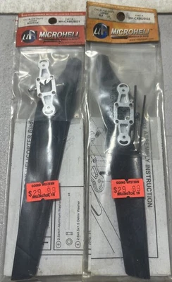 Empuñaduras de cuchilla CNC MicroHeli cuchillas superiores e inferiores hoja CX NOS Foto 1 de 2