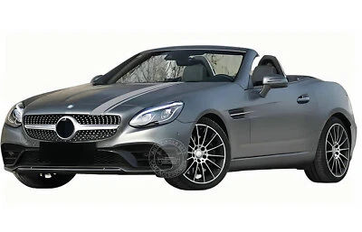 Stickers Racing Stripe Graphics Decal For Mercedes-benz C250 SLC300 260 Foto 1 de 4