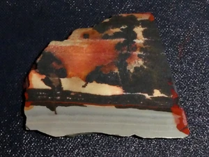 Piedra de pintura india 2 5/8" x 2 1/2" -áspera para cableado-pantalla, ciencia - Imagen 1 de 3