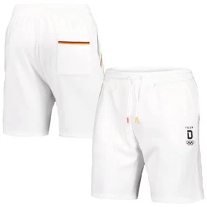 Germany Olympics Shorts Mens Medium Team D Deutschland Jog Bottoms Pants - Picture 1 of 1