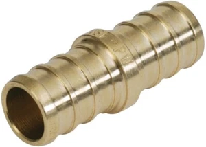 SharkBite UC006LFA PEX Couplings, 3/8" x 3/8", Brass - Picture 1 of 1