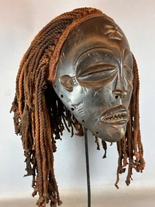 250214 - Seltene alte afrikanische Mwana Pwo Luena Maske aus der Chokwe - Angola. - Bild 1 von 10