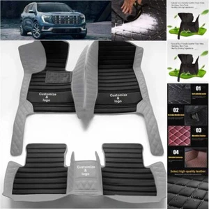For GMC Acadia Terrain Yukon Yukon XL Yukon Denali Car Floor Mats Anti-Slip Auto - Imagen 1 de 19