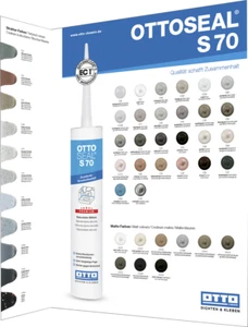 OTTOSEAL S70 Premium Naturstein Silikon 310 ml Kartusche Farben von M-Z  - Picture 1 of 15