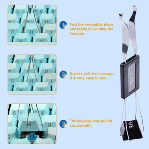 Keyboard Switch Cap Extractor Tool for Mechanical Keyboards Easy Removal Hot D6 - Picture 1 of 11