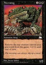 4x Necratog Weatherlight MtG Magic Black Uncommon 4 x4 Card Cards