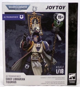 Joytoy Warhammer 40000 Ultramarines Chief Librarian Tigurius 1/18 Scale Figure - Picture 1 of 3
