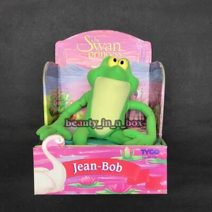 Jean-Bob Plush Frog The Swan Princess Odette Friend Tyco Swan Lake NRFB Doll - Picture 1 of 3