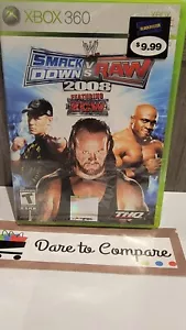 WWE SmackDown vs. Raw 2008 Featuring ECW (Microsoft Xbox 360, 2007) New-See Desc - Picture 1 of 11