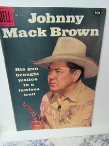 Vintage 1958 Johnny Mack Brown # 922 Dell Comic Book - Bild 1 von 11