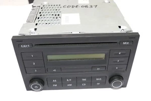 VW Fox 5Z Polo 9N3 Radio CD Player Original RCD200 Red BVX 6Q0035152G mitCode - Bild 1 von 5