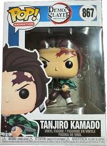 NEW FUNKO POP! ANIMATION 867 DEMON SLAYER TANJIRO KAMADO VINYL FIGURE - Picture 1 of 2