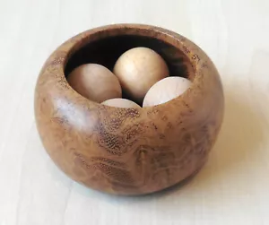 Small Ornamental Wooden Bowl - Picture 1 of 4