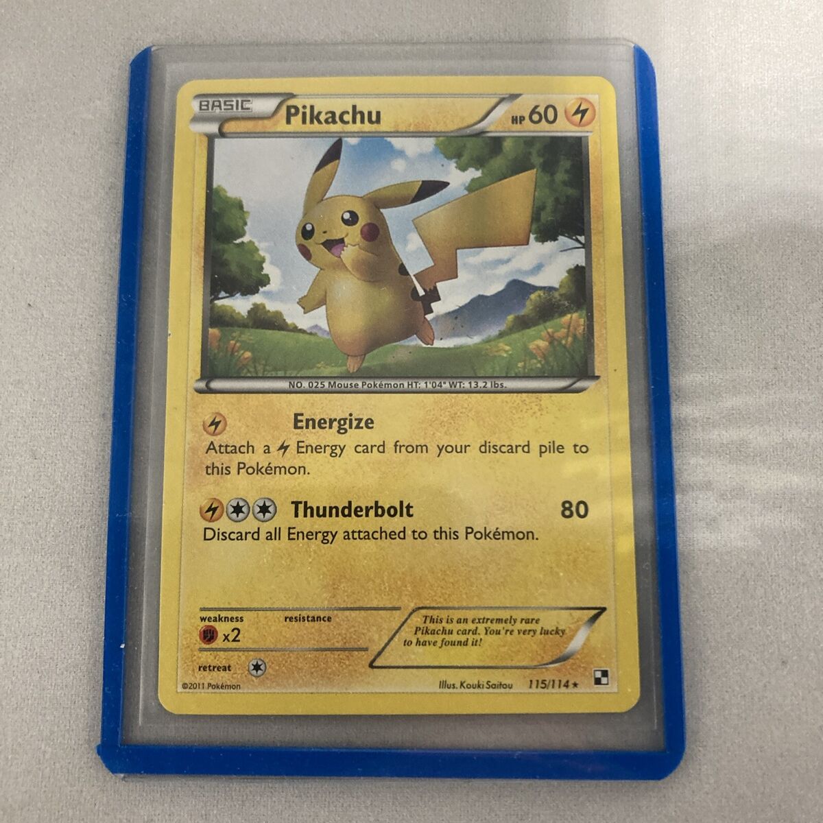 Pikachu Pokémon TCG Black & White Collectible Individual Pikachu Pokémon TCG Black & White Collectible Individual