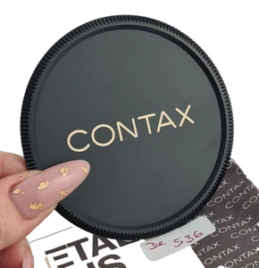 Contax K-73 Metal Front Lens Cap Tapa Objetivo Japón E72 72 72mm Nuevo new536/23 - Imagen 1 de 2