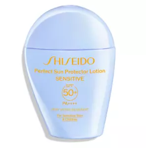 New SHISEIDO Perfect Sun Protector Lotion SENSITIVE 50mL SPF50+ PA++++ - Picture 1 of 3