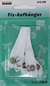 Handtuchaufhänger Fix-Aufhänger weiss nähfrei Handtuchhalter Küchentücher - Bild 1 von 1
