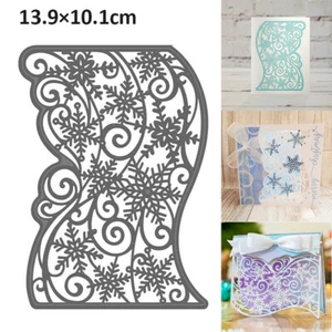 Snowflake Metal Cutting Dies Stencil Scrapbooking Embossing DIY Stamp Album Card - Picture 1 of 6