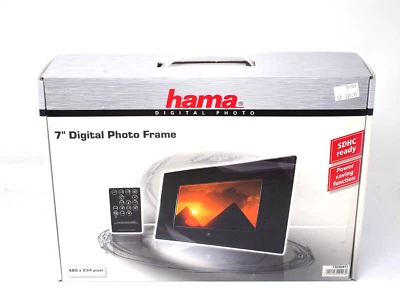 Hama 7" Digital Photo Frame inc Remote Control - Image 1 of 4