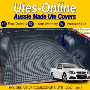 Heavy Duty Perforated Rubber Ute Mat (Extra Thick) For HOLDEN VE VF COMMODORE - Picture 1 of 4