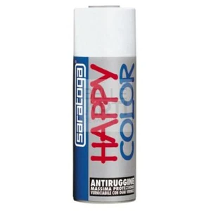BOMBOLA VERNICE SPRAY HAPPY COLOR 400 ml ANTIRUGGINE ROSSA - Imagen 1 de 2