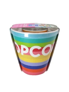 Target Tabatha Cuenco de palomitas de maíz marrón y 4 tazas juego de 5 piezas NUEVO - Imagen 1 de 4