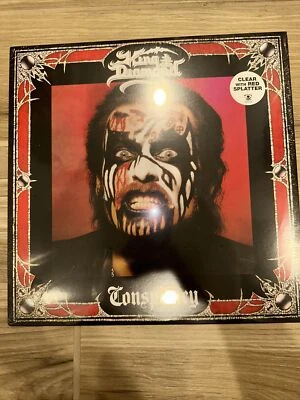 KING DIAMOND Conspiracy LP Limited Clear W/ Red Splatter Vinyl New Sealed Metal - Image 1 of 2