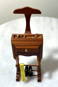 Reutter Dollhouse Miniature Valet Stand Suit Butler 1:12 Scale - Picture 1 of 17
