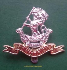 THE DUKE OF WELLINGTON'S REGIMENT (WEST RIDING) OR'S CAP BADGE (F)