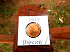 1959 Mexico Diez Centavos Coin Old Collectible Mexican Coins Rare Moneda Money