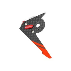 Montaje de motor trasero de fibra de carbono de aluminio Microheli con juego de aletas (ROJO) - ALINEACIÓN T15 - Imagen 1 de 1