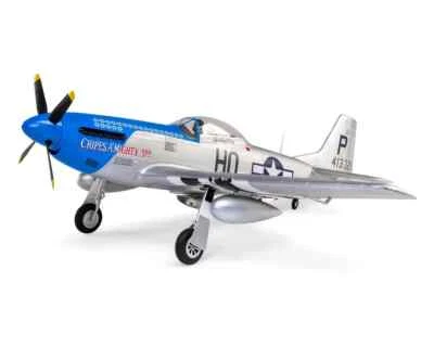 E-flite P-51D P51 Mustang BNF Bind in Fly Electric RC Remote Control Airplane - Image 1 of 4