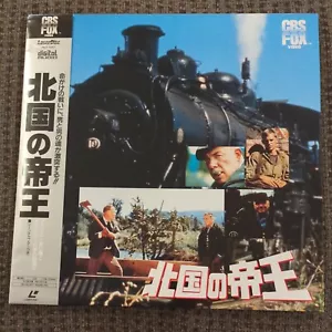 Emperor Of The North Japanese Imported Laserdisc w/OBI Lee Marvin Rare Japan - Picture 1 of 4