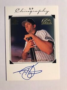 TODD HELTON - 1998 SP Authentic Chirography - autograph #TH - Colorado Rockies