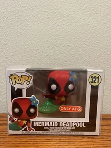 Funko Pop! Vinilo: Marvel - Mermaid Deadpool - Target (T) (Exclusivo) #321 - Imagen 1 de 4