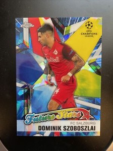 2020-21 Topps Chrome Sapphire UEFA Dominik Szoboszlai Future Stars #FS-DS