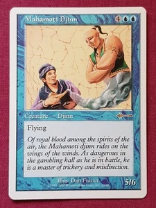 Magic The Gathering BEATDOWN BOX SET MAHAMOTI DJINN blue card MTG - Picture 1 of 2