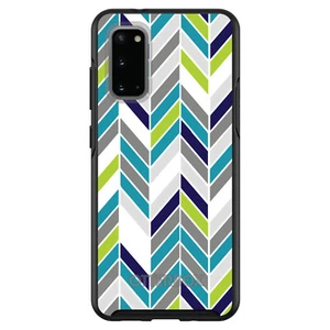 Custom OtterBox Symmetry für Samsung Galaxy S - Teal Navy Grey Herringbone - Bild 1 von 25