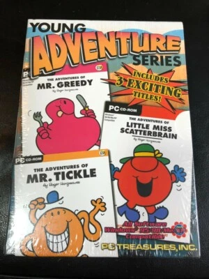 CD-ROM Games - Mr. Greedy / Little Miss Scatterbrain / Mr. Tickle SEALED - Image 1 of 3