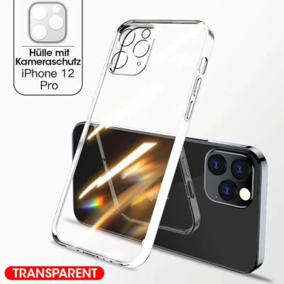 Shockproof Clear Case+Tempered Glass For iPhone 16 15 14 13 Pro Max 12 11 XS XR - Image 1 of 4