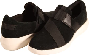 Clarks Kayleigh Charm Womens Sneaker Black Suede US Size 7.5 M - Picture 1 of 5
