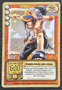 ONE PIECE TCG Card Game - Ace - Orgoglio Tatuato sulla Schiena Holo RK-C02 - ITA - Picture 1 of 2