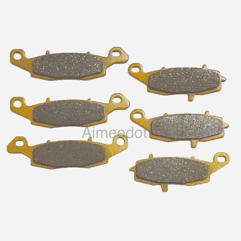 Pastillas de freno delanteras y traseras para Kawasaki ZR750 ZR7 ZR-7 1999 2000 2001 Pastillas de freno Foto 1 de 1